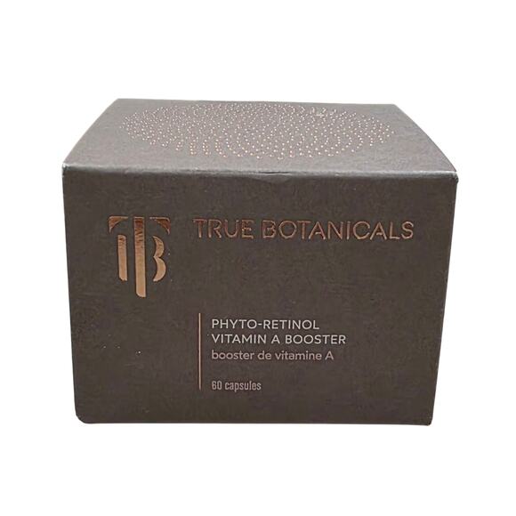 True Botanicals Phyto-Retinol Vitamin A Booster 60 Capsules Antioxidant Skincare - Picture 1 of 6